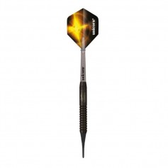 Unicorn Black Brass soft tip darts - Gary Anderson 17g: 23663