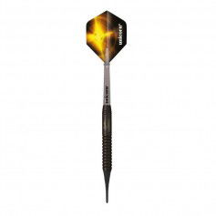 Unicorn Black Brass soft tip darts - Gary Anderson 17g: 23663