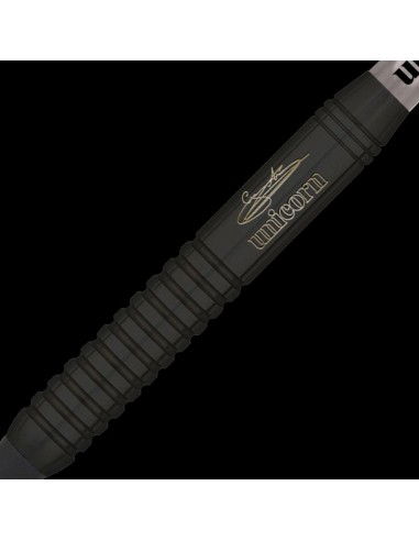 Unicorn Black Brass soft tip darts - Gary Anderson 17g: 23663