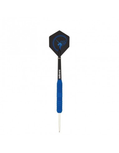 Darts steel tip Unicorn Core Plus - Blue Rubberised Brass 21g: 8650 | 23g: 8651 | 25g: 8652