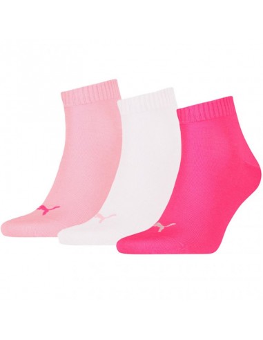 Puma Unisex Quarter Plain 3-pack socks 906978 09