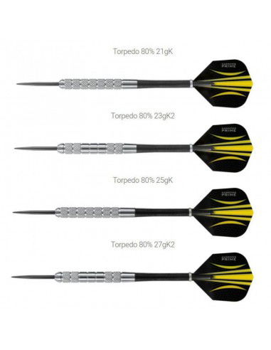 Harrows Torpedo 80% Steeltip HS-TNK-000013163