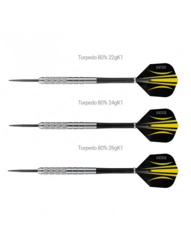 Harrows Torpedo 80% Steeltip HS-TNK-000013163
