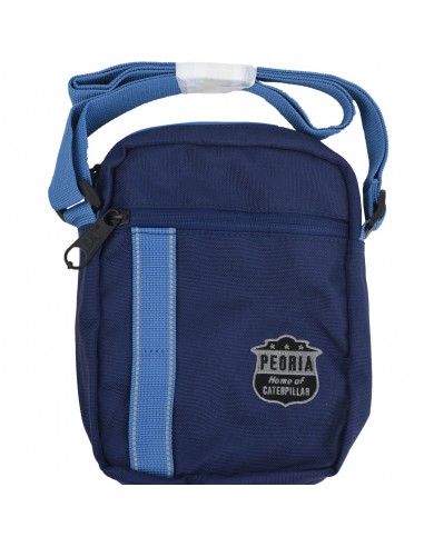 CAT Peoria Ανδρική Τσάντα Ώμου / Χιαστί σε Μπλε χρώμα 84068-409