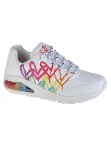 Skechers Uno 2 Γυναικεία Sneakers Λευκά 155521-WHT Γυναικεία > Παπούτσια > Παπούτσια Μόδας > Sneakers