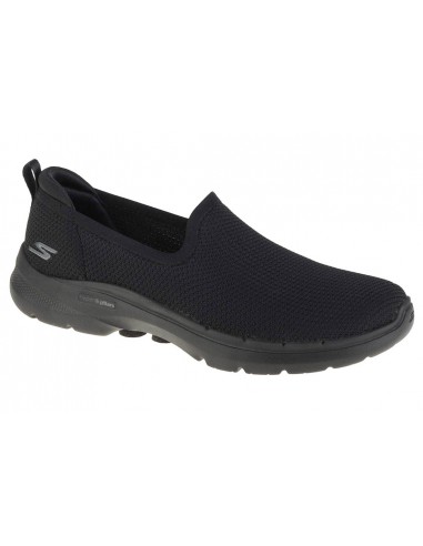 Skechers Go Walk 6 - Clear Virtue 124505-BBK Γυναικεία > Παπούτσια > Παπούτσια Μόδας > Sneakers