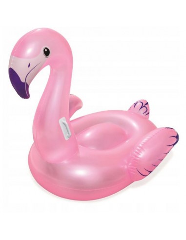 Παιδικό Φουσκωτό Ride On Θαλάσσης Flamingo με Χειρολαβές 127εκ.