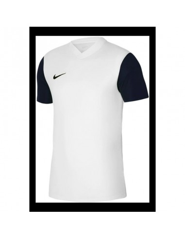 Nike Tiempo Premier II Αθλητικό Ανδρικό T-shirt Λευκό Μονόχρωμο DH8035-100