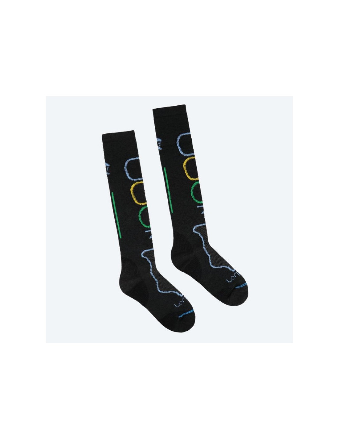 Men's Socks Lorpen Black