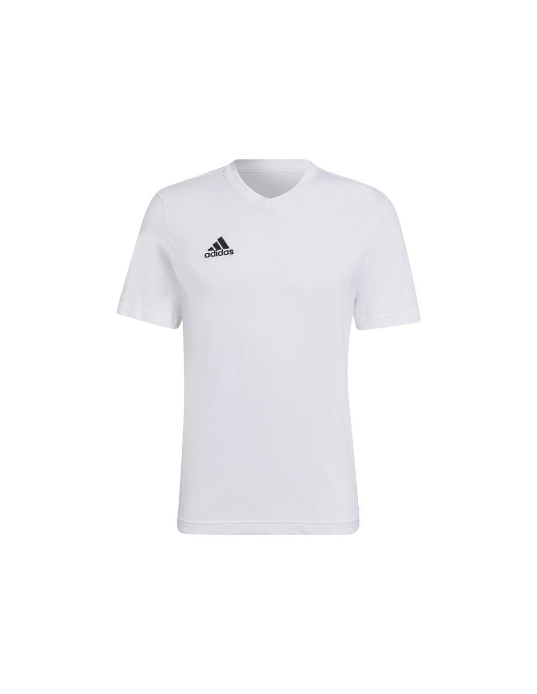 Adidas Entrada 22 Ανδρικό T-shirt Λευκό με Λογότυπο HC0452