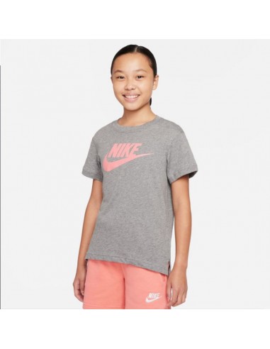 Nike Παιδικό T-shirt Γκρι AR5088-095