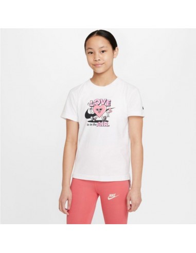 Nike Παιδικό T-shirt Λευκό DO1327-100