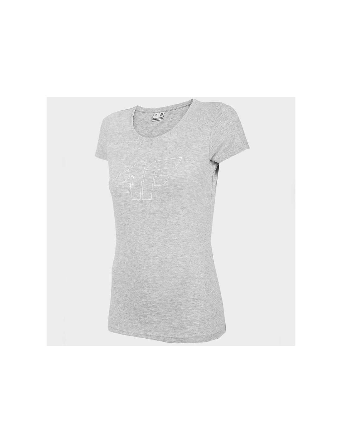 4F Γυναικείο Αθλητικό T-shirt Γκρι H4L22-TSD353-27M