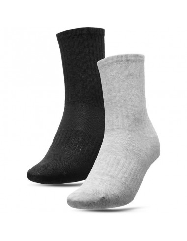 4F Παιδικές Κάλτσες Μακριές Πολύχρωμες 2 Ζευγάρια HJL22-JSOM003-27M