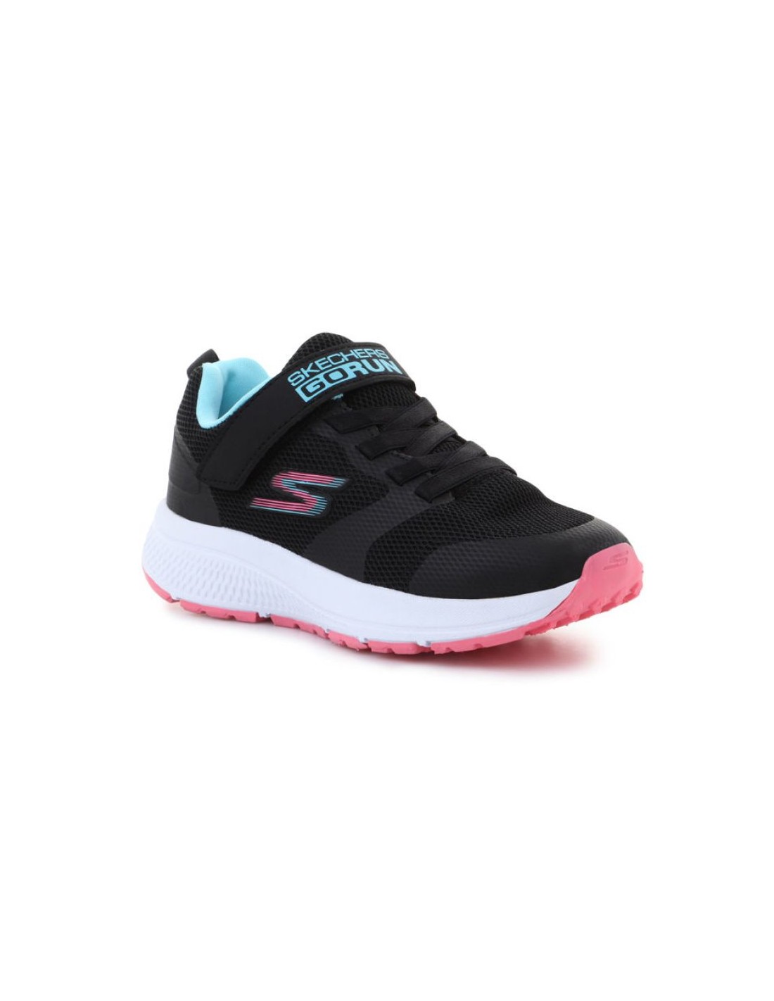 Skechers Αθλητικά Παιδικά Παπούτσια Running Μαύρα 302409L-BLK