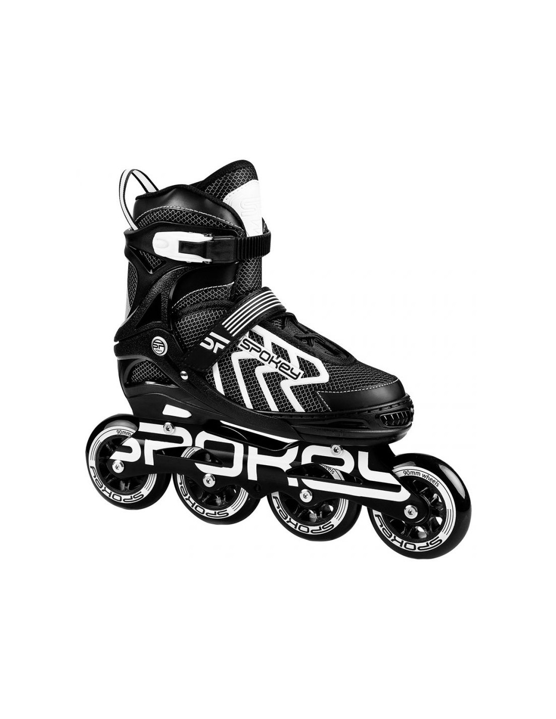 Spokey Khan Inline Αυξομειούμενα Rollers Μαύρα Ενηλίκων/Παιδικά