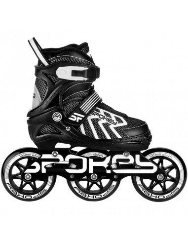 Roller skates Spokey Khan Bk / Wh Jr 927032-927033