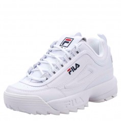 Fila Disruptor Low Sneakers Γυναικεία Chunky Sneakers Λευκά 1010302-1FG