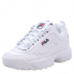 Fila Disruptor Low Sneakers Γυναικεία Chunky Sneakers Λευκά 1010302-1FG