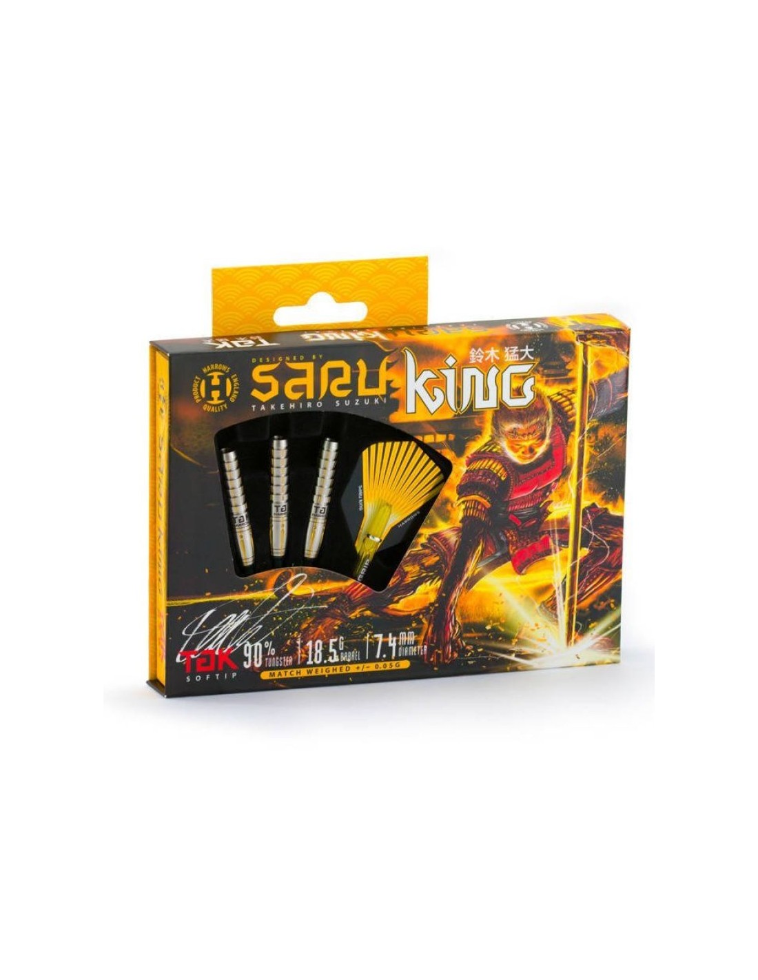 Harrows Saru King 90% Softip Βελάκια HS-TNK-000013795