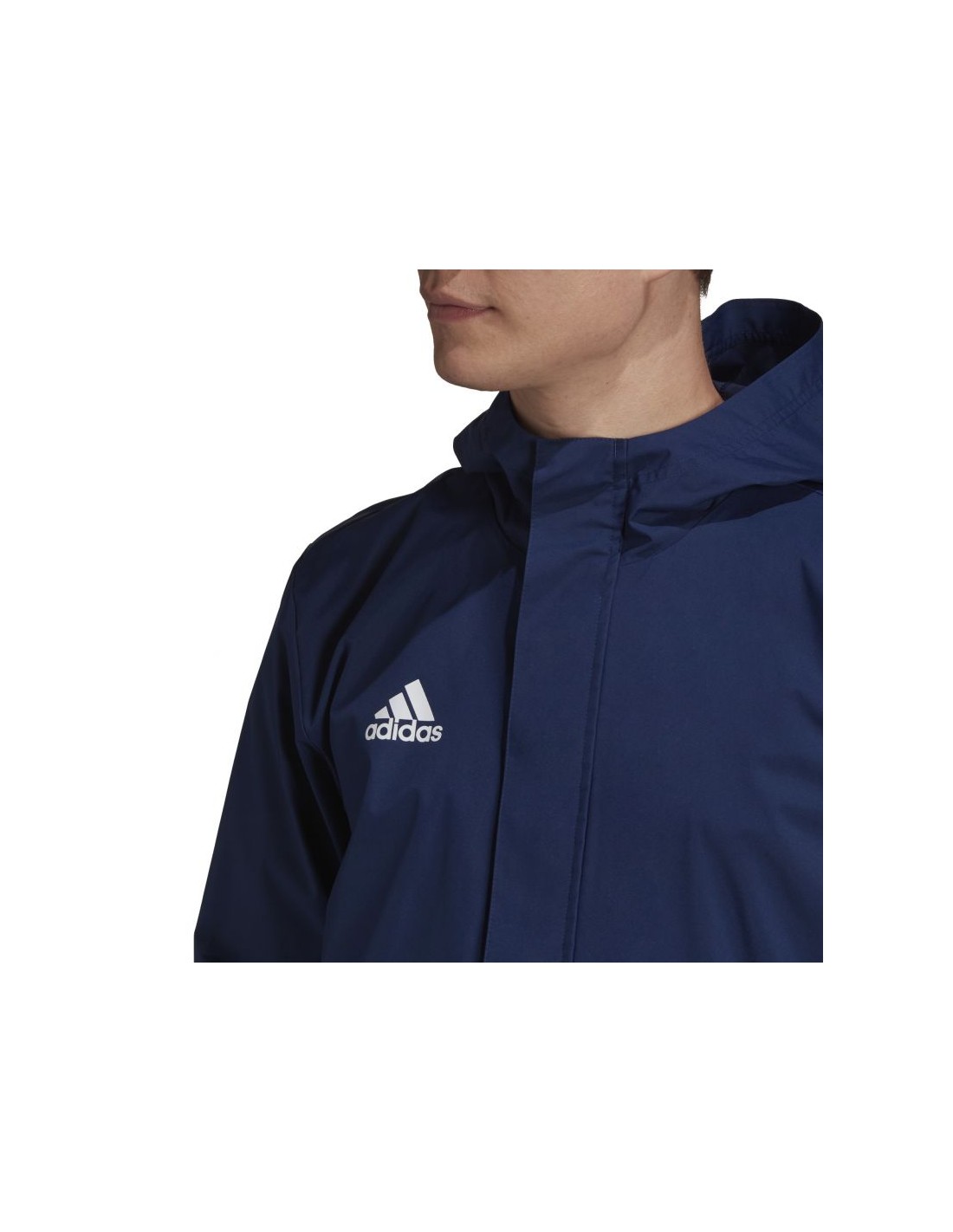 Adidas Teamwear Ανδρικό Χειμωνιάτικο Μπουφάν Navy Μπλε H57472