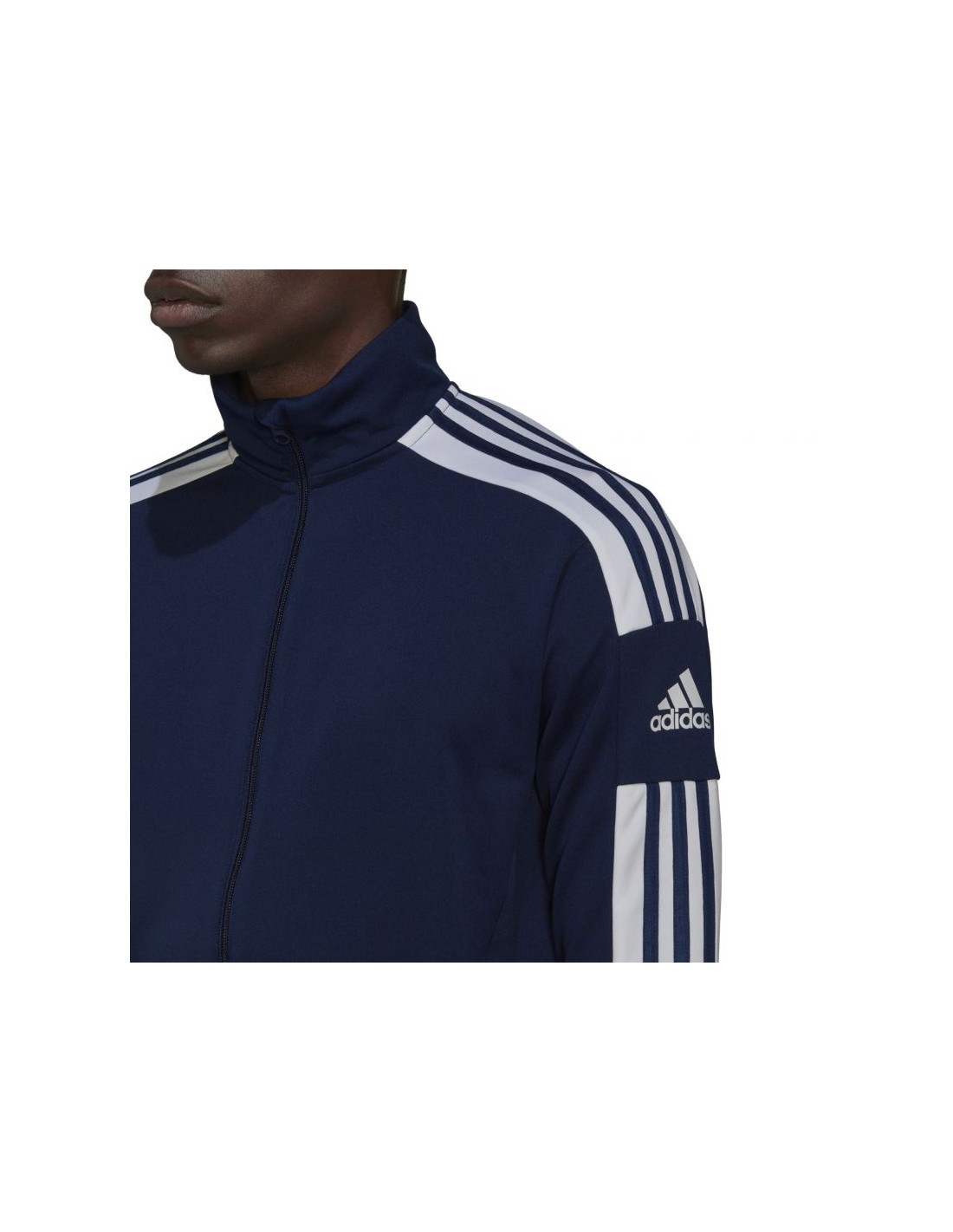 Adidas Squadra 21 Ανδρική Ζακέτα με Φερμουάρ Navy Μπλε 