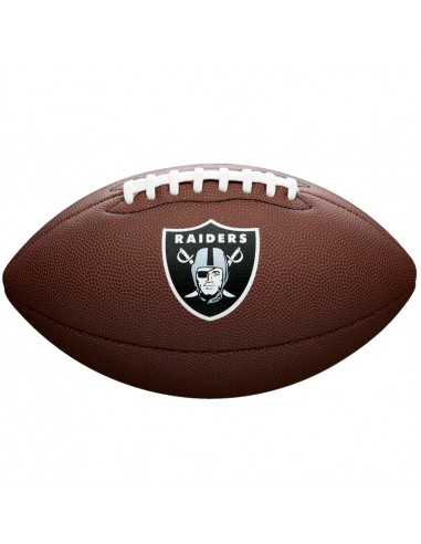 Wilson NFL Team Logo Las Vegas Raiders Ball Wtf1748Xblv American Football  Ball Brown