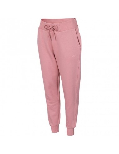 4F Παντελόνι Γυναικείας Φόρμας με Λάστιχο Ροζ H4L22-SPDD350-56S