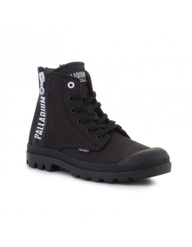 Palladium Pampa 2 Back Zip 97084-008-M Black