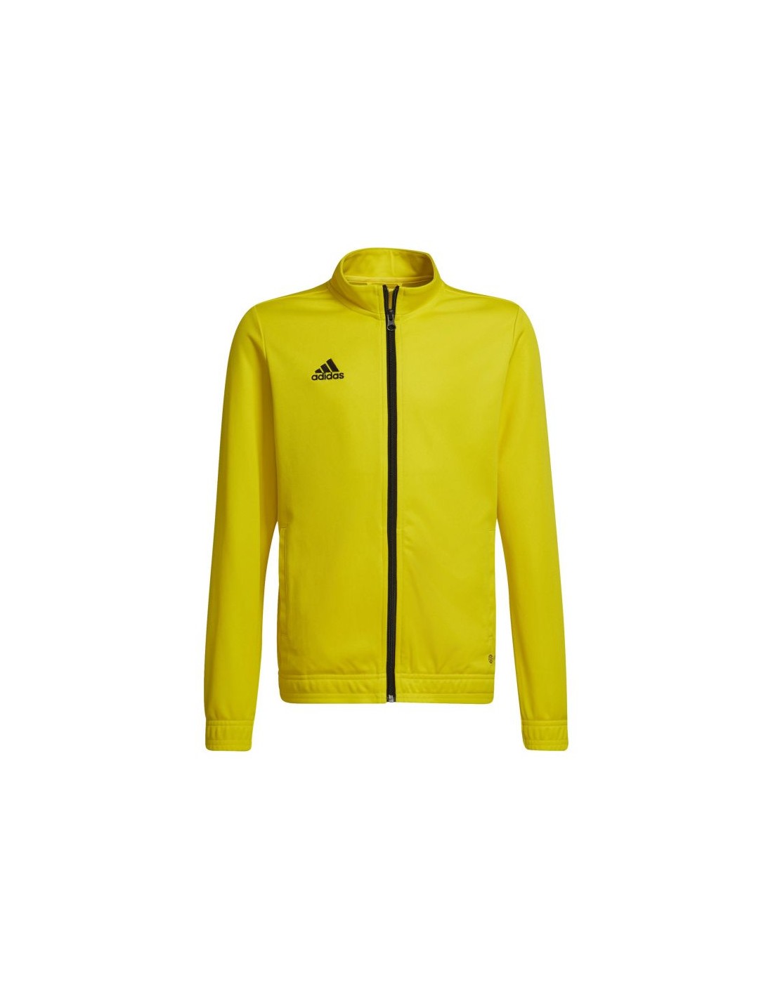 Adidas Αθλητική Παιδική Ζακέτα Φούτερ με Κουκούλα Κίτρινη Entrada 22 HI2139