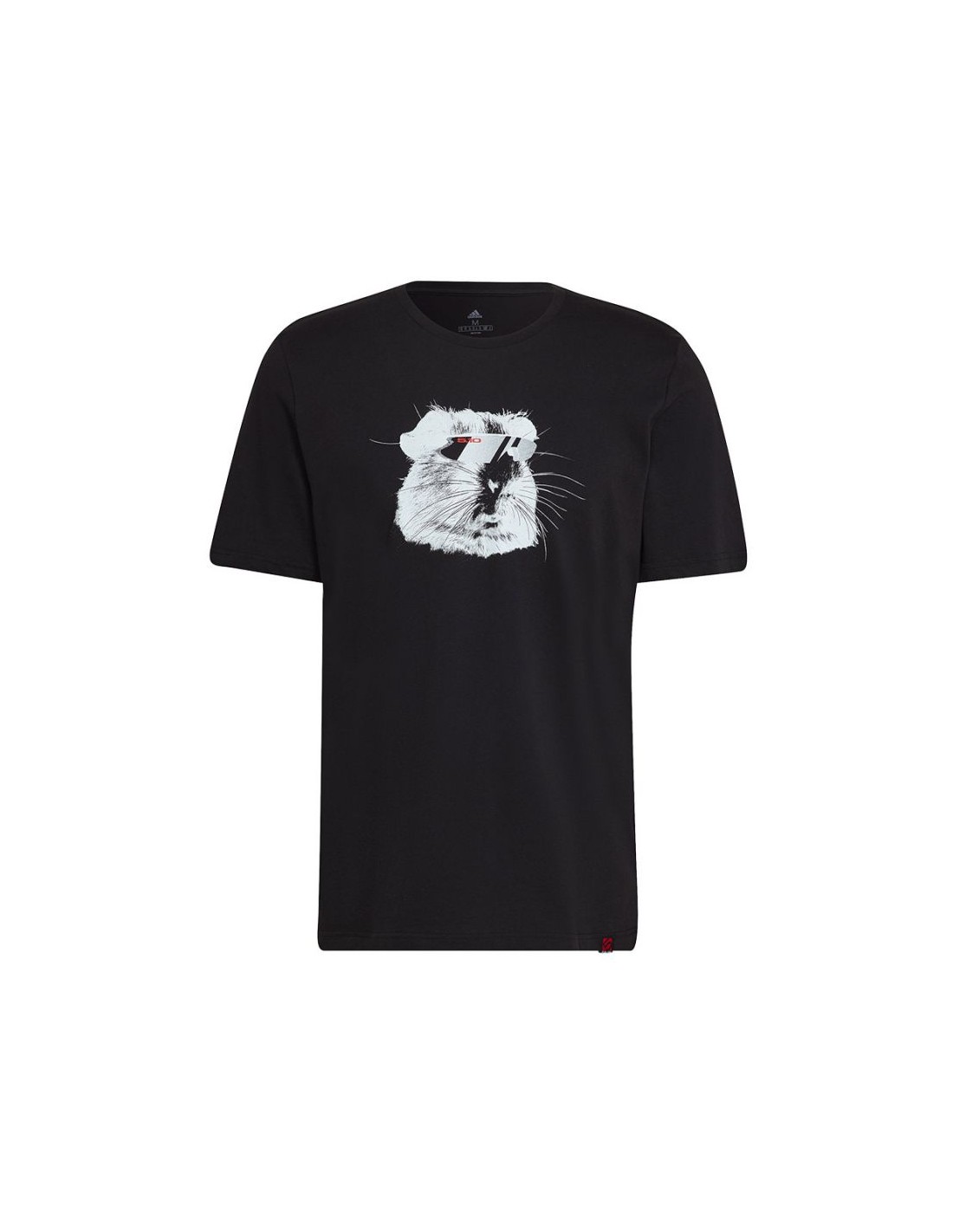 adidas performance - ΣΗΜΑΝΤΙΚΟ: Σε περίπτωση διαφοράς τιμής από το κατάστημα ισχύει παντα και μόνο η τιμή του καταστήματος Adidas Ανδρικό T-shirt Μαύρο με Στάμπα H46050