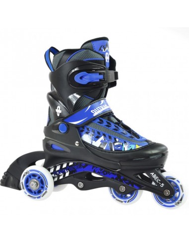 Inline Skates Outrace Inline Αυξομειούμενα Rollers Μπλε Ενηλίκων/Παιδικά