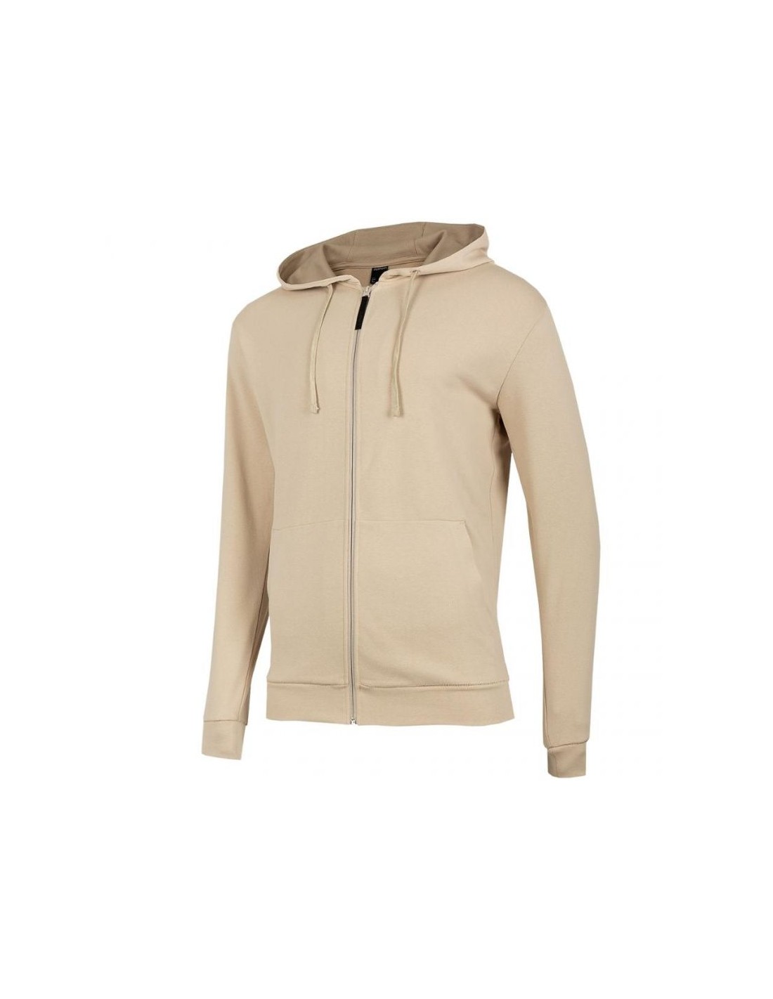 Outhorn Ανδρική Φούτερ Ζακέτα με Κουκούλα και Τσέπες Μπεζ HOL22-BLM612-83S