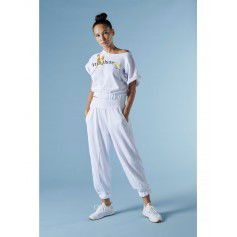 Deha Eco-Wear Crop Sweatshirt B64091-10001 Λευκό