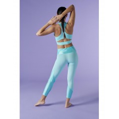 Deha Γυναικείο Αθλητικό Crop Top Αμάνικο Τιρκουάζ Τιρκουάζ B64201-55601