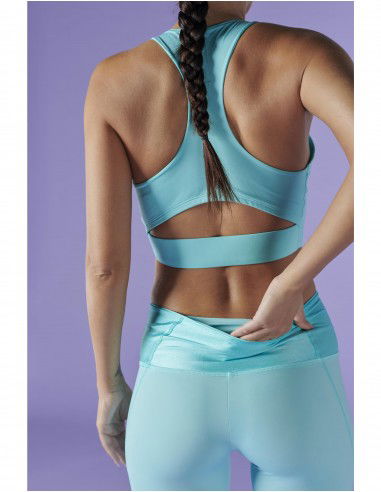 Deha Combo Fabric Leggings B64206-55601 Μπλέ