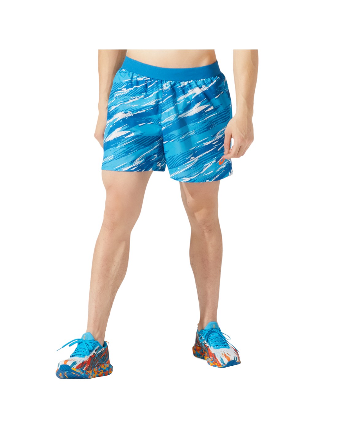 ASICS Color Injection Αθλητική Ανδρική Βερμούδα Γαλάζια 2011C044-002