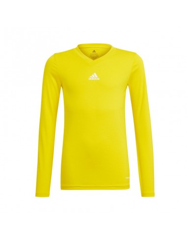 Adidas Παιδική Χειμερινή Μπλούζα Μακρυμάνικη Κίτρινη GN7514