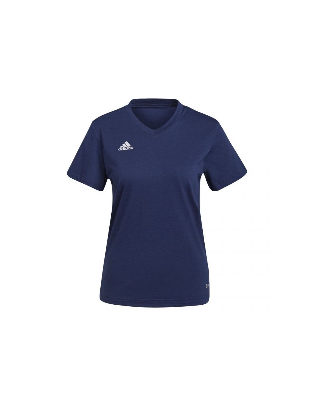 ADIDAS PERFORMANCE Adidas Entrada 22 Γυναικείο Αθλητικό T-shirt με V Λαιμόκοψη Navy Μπλε HC0440