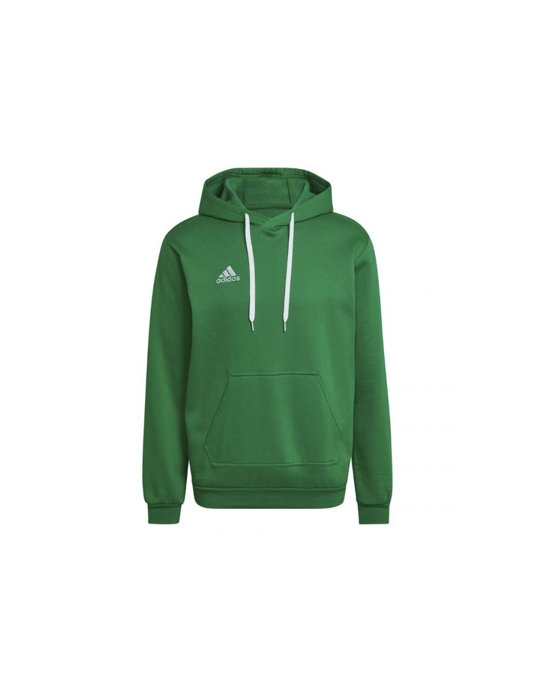 Adidas Entrada 22 Ανδρικό Φούτερ με Κουκούλα και Τσέπες Πράσινο HI2141