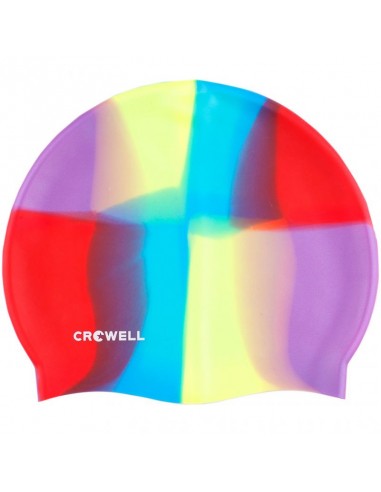 Crowell Crowell Multi-Flame MULTI-FLAME-10 Σκουφάκι Κολύμβησης Ενηλίκων από Σιλικόνη Πολύχρωμο