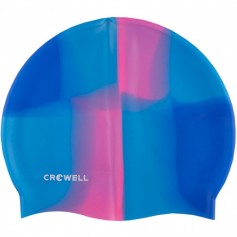 Crowell Multi-Flame-09 silicone swim cap