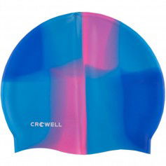 Crowell Multi-Flame-09 silicone swim cap