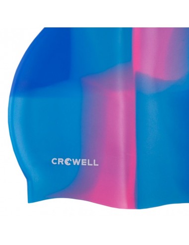 Crowell Multi-Flame-09 silicone swim cap