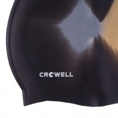 Crowell Multi-Flame-08 silicone swim cap