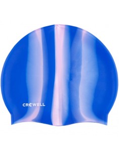 Crowell Multi-Flame-06 silicone swim cap