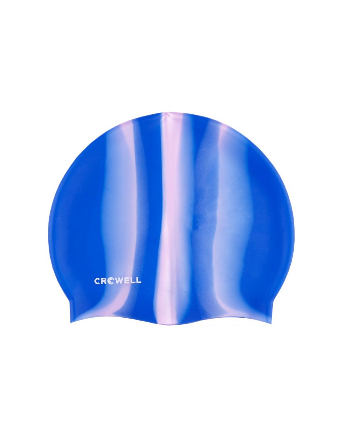 Crowell Multi-Flame MULTI-FLAME-06 Σκουφάκι Κολύμβησης Ενηλίκων από Σιλικόνη Μπλε