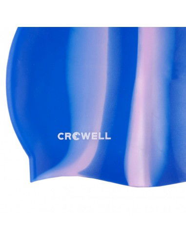 Crowell Multi-Flame-06 silicone swim cap