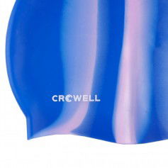 Crowell Multi-Flame-06 silicone swim cap