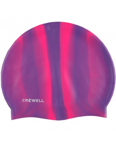 Crowell Multi-Flame-05 silicone swim cap